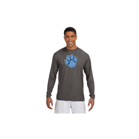100% Polyester Long Sleeve with Paw