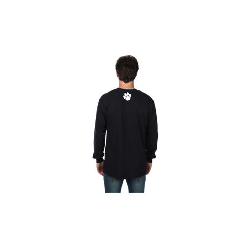 Cotton Long Sleeve Shirt with Paw