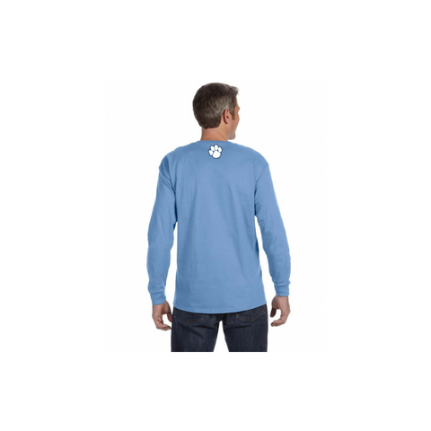 Cotton Long Sleeve Shirt with Claw Mark