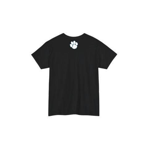 Cotton T Shirt with Claw Mark