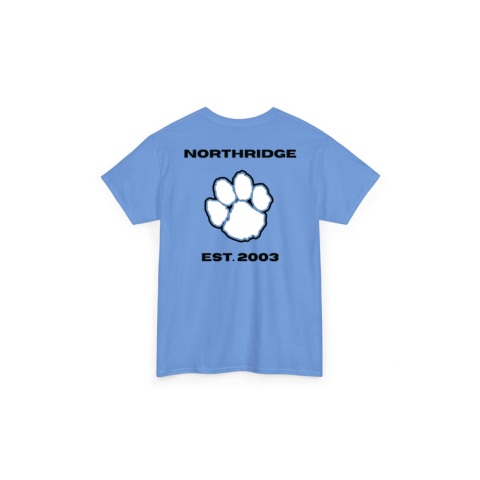 Cotton T shirt Est. 2003 with Paw