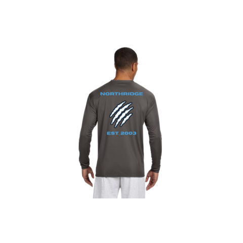 100% Polyester Long Sleeve Est. 2003 with Claw Mark