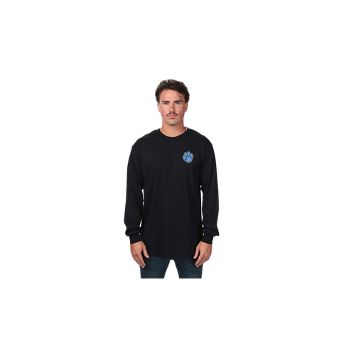 Cotton Long Sleeve Shirt Est. 2003 with Claw Mark