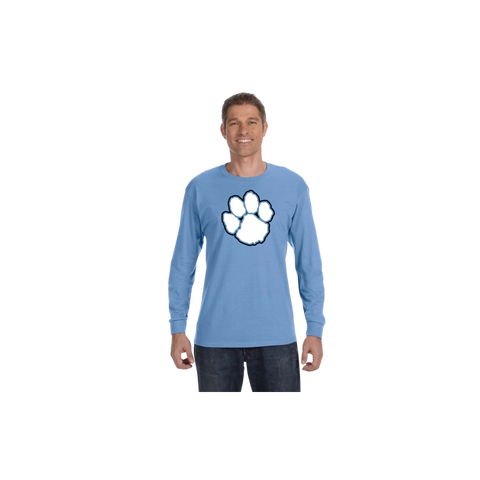 Cotton Long Sleeve Shirt with Paw