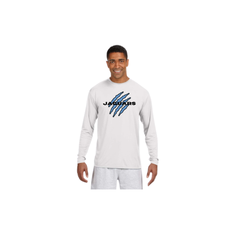 100% Polyester Long Sleeve with Claw Mark