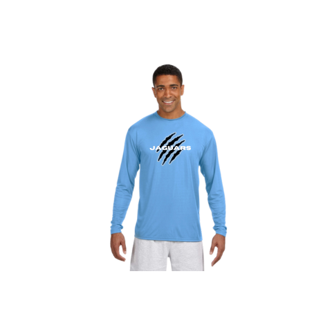 100% Polyester Long Sleeve with Claw Mark
