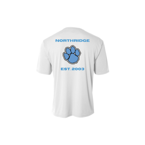 100% Polyester T Shirt Est. 2003 with Paw