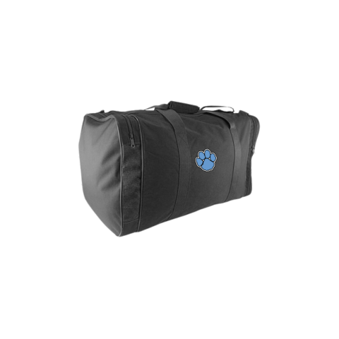 Duffel Bag with Blue Paw