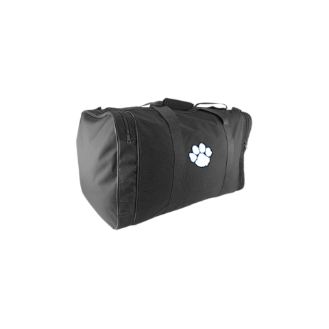 Duffel Bag with White Paw
