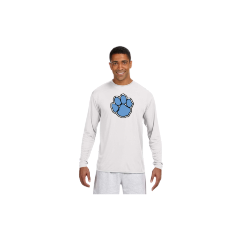 100% Polyester Long Sleeve with Paw